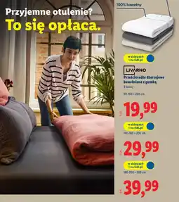 Lidl Prześcieradło dżersejowe bawełniane z gumką (rożne rozmiary) oferta