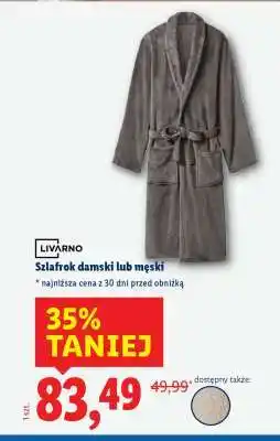 Lidl Szlafrok damski lub męski oferta