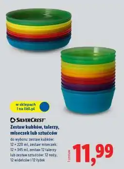 Lidl Zestaw kubków, talerzy, miseczek lub sztućców oferta