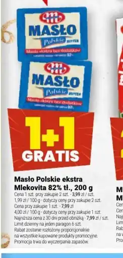 Twój Market Mlekovita Masło Polskie ekstra oferta