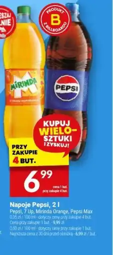 Twój Market Napoje Pepsi, Mirinda, 7Up oferta