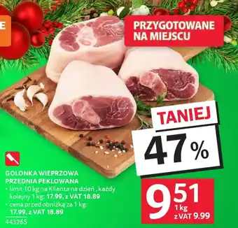 Golonka wieprzowa przednia peklowana