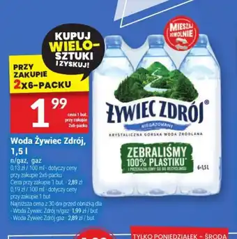 Woda Zywiec Zdrój