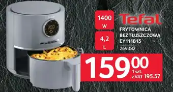 Tefal frytownica bez tłuszczowa ey111b15