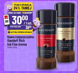 Polomarket Kawa rozpuszczalna Davidoff Rich lub Fine Aroma oferta