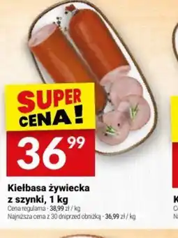 Twój Market Kiełbasa żywiecka z szynki oferta