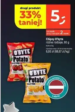 Dealz Chipsy serowe O'byte oferta