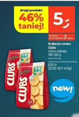 Dealz Krakersy Lorenz Clubs oferta