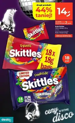 Dealz Cukierki darkside Skittles oferta