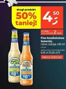 Dealz Piwo Somersby Mandarine 0.0% oferta
