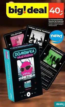 Dealz Gra domówka muzyczna oferta
