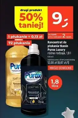 Dealz Koncentrat do płukania black vibes Purox oferta