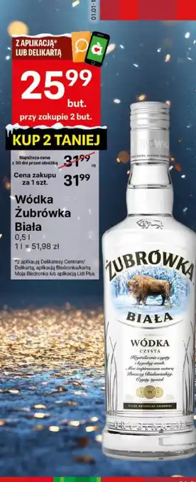 Wódka Żubrówka Biała