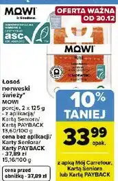 Carrefour Łosoś atlantycki Mowi oferta
