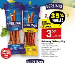 Twój Market Berlinki Kabanosy oferta