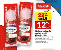 Twój Market Olewnik Kiełbasa krakowska sucha z szynki oferta
