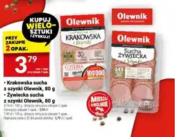 Twój Market Olewnik wędlina sucha oferta
