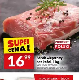 Twój Market Schab wieprzowy bez kości oferta