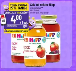 Polomarket Sok lub nektar Hipp oferta