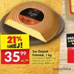 Twój Market Polmlek Ser Zbójnik oferta
