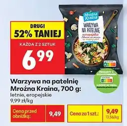 Biedronka Warzywa na patelnię Mroźna Kraina, 700 g oferta