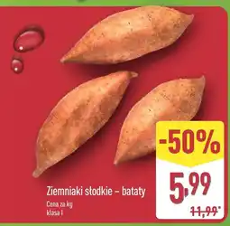 ALDI Ziemniaki słodkie - bataty oferta