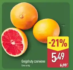 ALDI Grejpfruty czerwone oferta