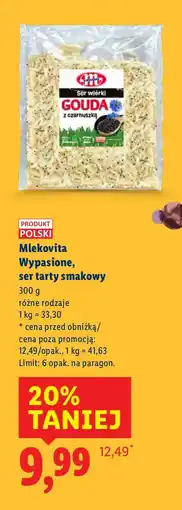 Lidl Ser Camembert różne rodzaje oferta