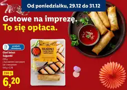 Lidl Sajgonki z kurczakiem i warzywami oferta