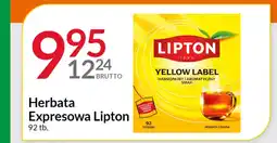 Eurocash Cash & Carry Herbata Expresowa Lipton oferta