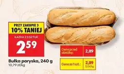 Biedronka Bułka paryska oferta