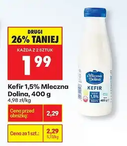 Biedronka Kefir 1,5% 400 g oferta