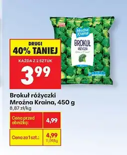 Biedronka Brokuł różyczki oferta