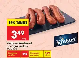Biedronka Kiełbasa krucha od Szwagra oferta