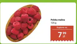 Biedronka Malina polska 125 g oferta