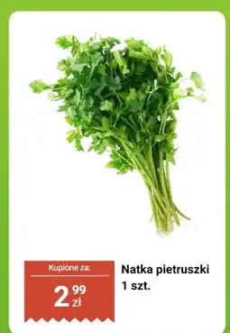 Biedronka Natka pietruszki 1 szt oferta
