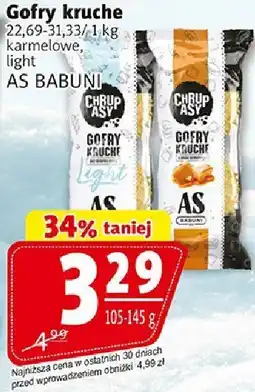 Prim Market Gofry Gofry kruche kakaowe, light AS BABUNI oferta