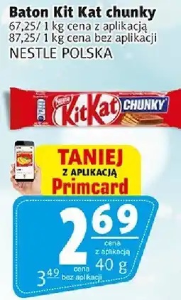 Prim Market Baton Baton Kit Kat chunky NESTLE POLSKA oferta