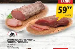 Arhelan Carpaccio z szynki wieprzowej polędwica podsuszana Z MS Białystok oferta