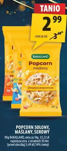 Arhelan Popcorn Popcorn solony, maślany, serowy 90g oferta