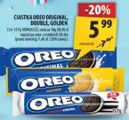 Arhelan Ciastka Oreo Original, Double, Golden oferta