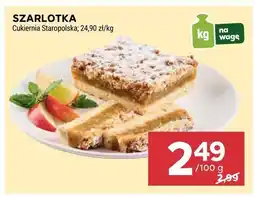 Stokrotka Szarlotka Cukiernia Staropolska oferta