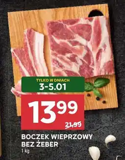Stokrotka Boczek wieprzowy bez żeber oferta