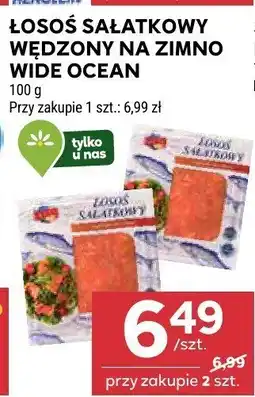 Stokrotka Łosoś sałatkowy wędzony na zimno Wide Ocean oferta