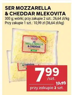 Stokrotka Ser Mozzarella & Cheddar Mlekovita oferta