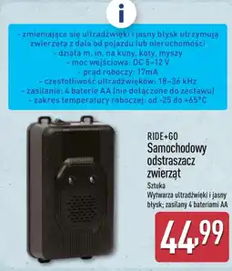 ALDI Odstrzaszacz zwierząt AA oferta