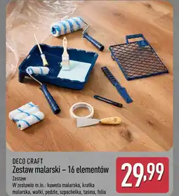 ALDI Zestaw malarski Deco Craft oferta