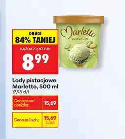 Biedronka Lody Marletto oferta