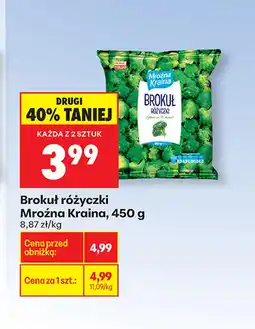 Biedronka Brokuł Mroźna Kraina oferta