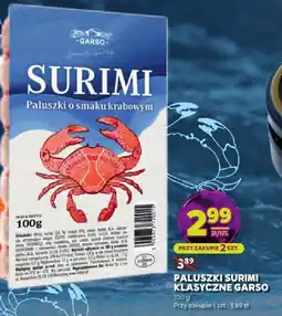 Stokrotka Paluszki surimi o smaku krabowym Garso oferta